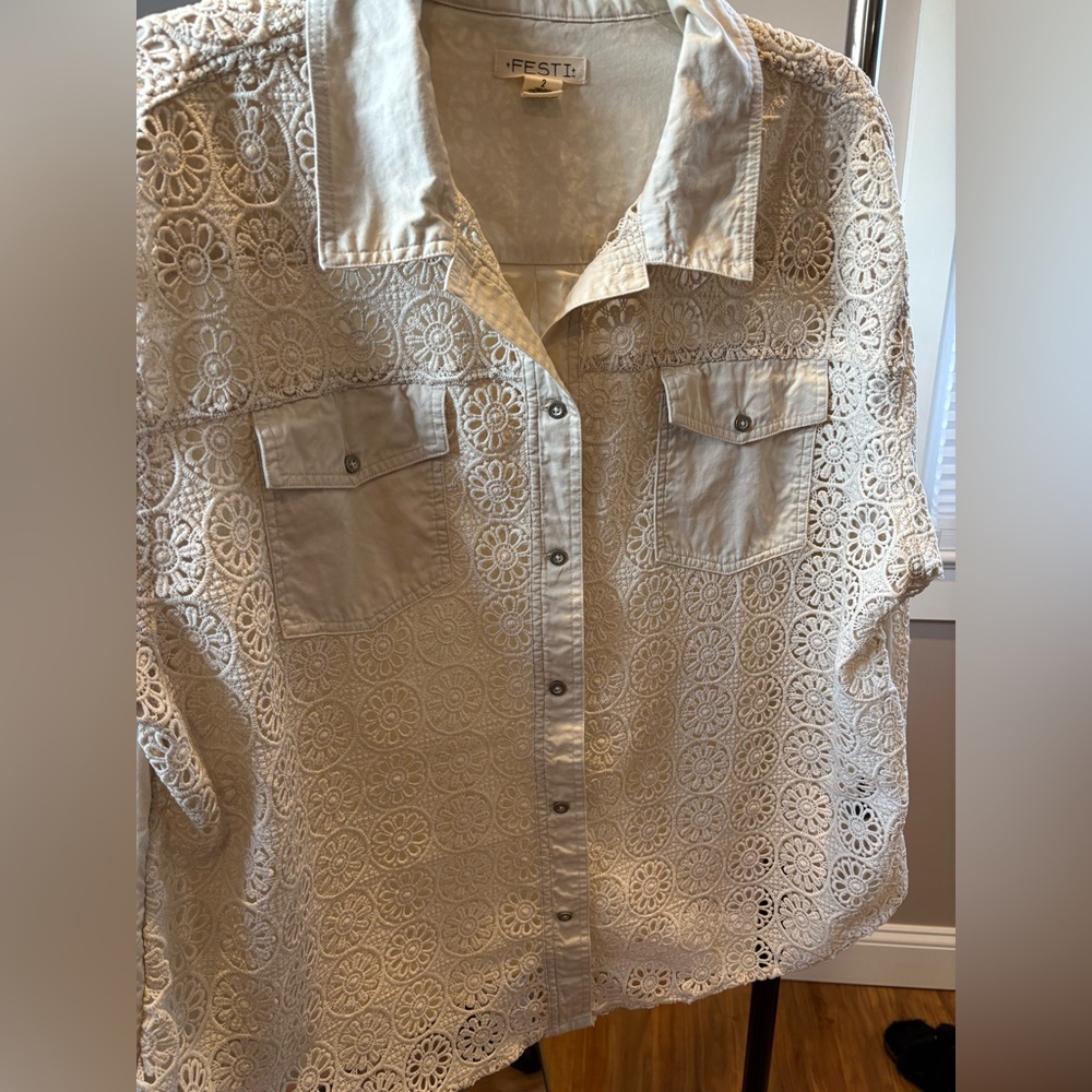 Torrid Festi Oversized Shacket - Picture 12 of 16